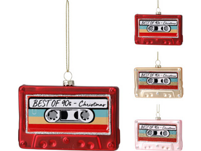 Cassette bandje hang deco 10x7