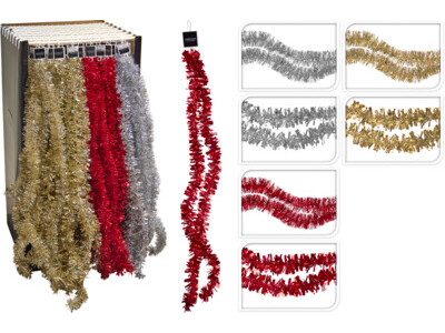 Slinger tinsel 200cm 6ass kl