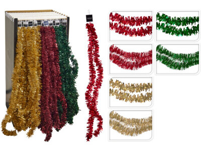 Slinger tinsel 200cm 3ass kl
