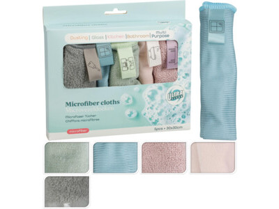 Microvezeldoek set van 5sts