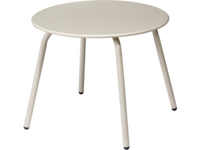 Tafel dia 50xh40cm mat beige