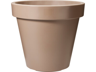 Bloempot ek 20xh18cm mokka