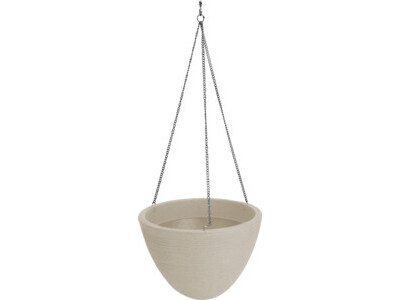 Bloempot hangend, geribbeld, d