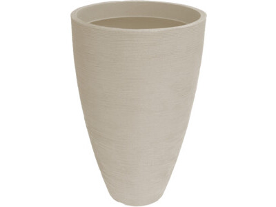 Bloempot geribbeld 45xh69cm