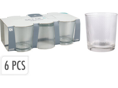 Drinkglas 280ml set 6sts