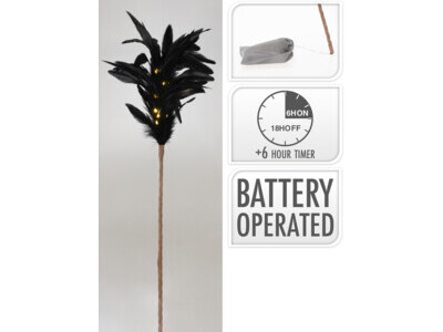 Veren bloementak met led 80cm