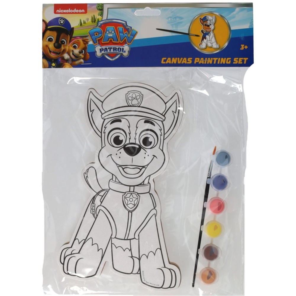 Paw Patrol Canvas 4 Assorti (assortiment – willekeurige uitvoering)