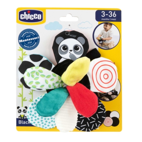 Chicco Sensorische Bloem Zwart En Wit