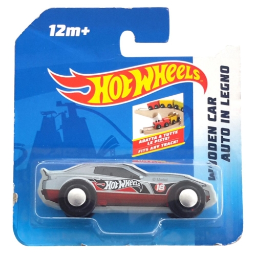 Hotwheels Houten Auto Assorti (assortiment – willekeurige uitvoering)