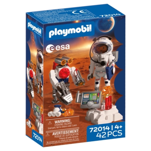 Playmobil 72014 Esa Astronaut Met Robot