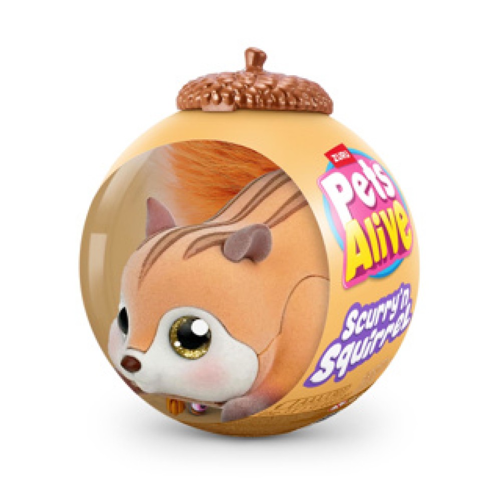 Pets Alive Scurry eekhoorn bal assorti (assortiment – willekeurige uitvoering)