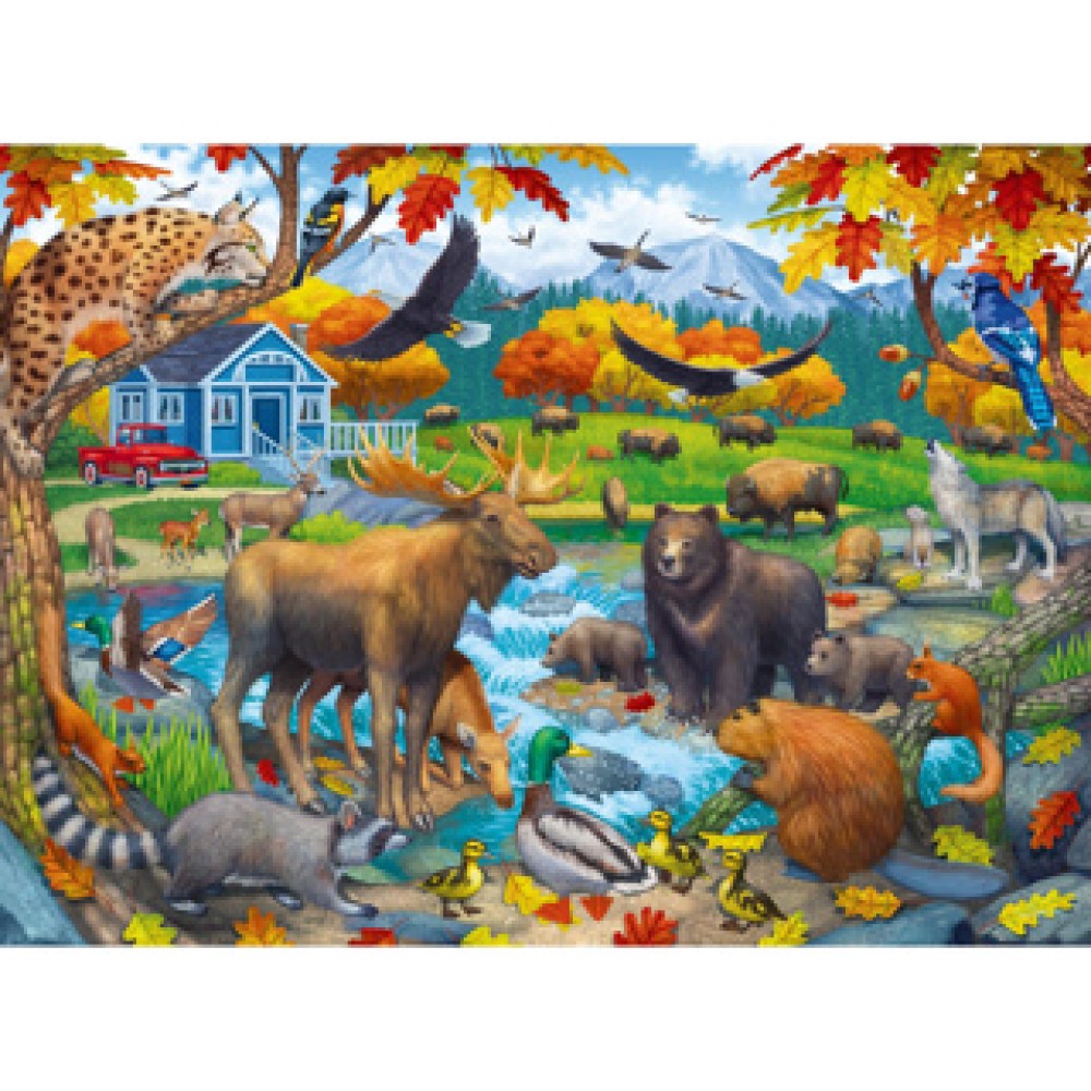 Ravensburger puzzel wilde dieren XXL 150 stukjes