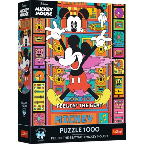 Puzzel Feel the beat Mickey 1000 stuks