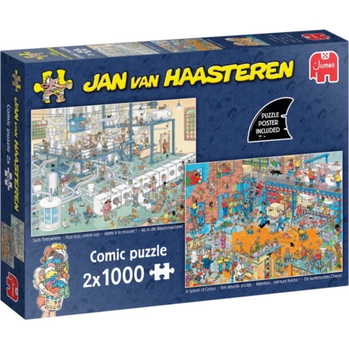 Puzzel Jan van Haasteren Hop Hop Overal Sop  (2x1000)