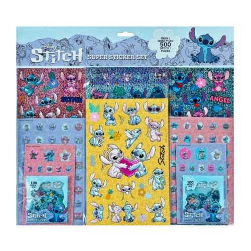 Super Sticker Set Lilo And Stitch
