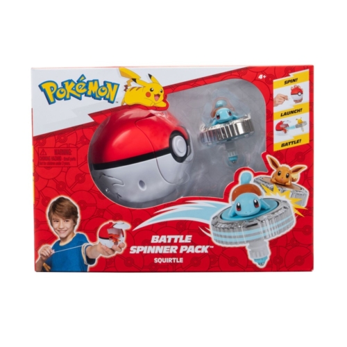 Pokémon Battle Spinner Single Pack Squirtle &  Poké Ball