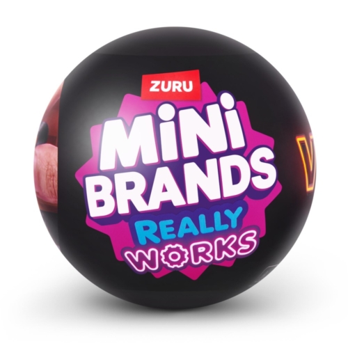 ZURU Mini brands vinyls capsule assorti (assortiment – willekeurige uitvoering)