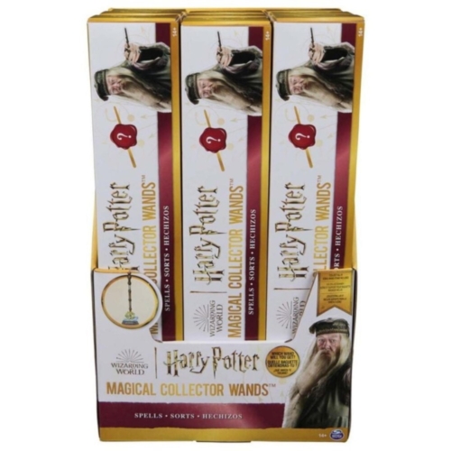 Spel Harry Potter magical collector wand assorti (assortiment – willekeurige uitvoering)