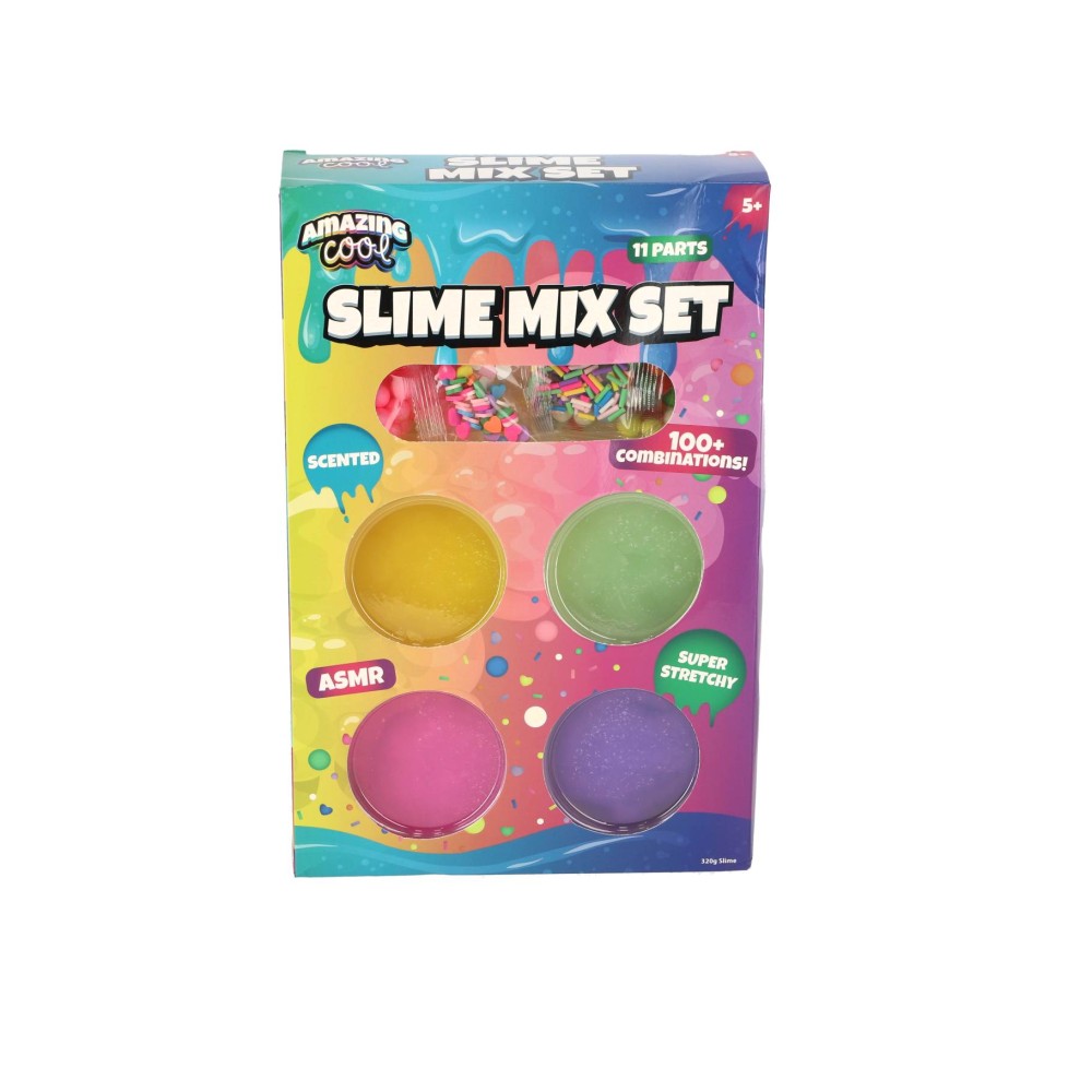 Amazing Cool Slime mix set 11 delig