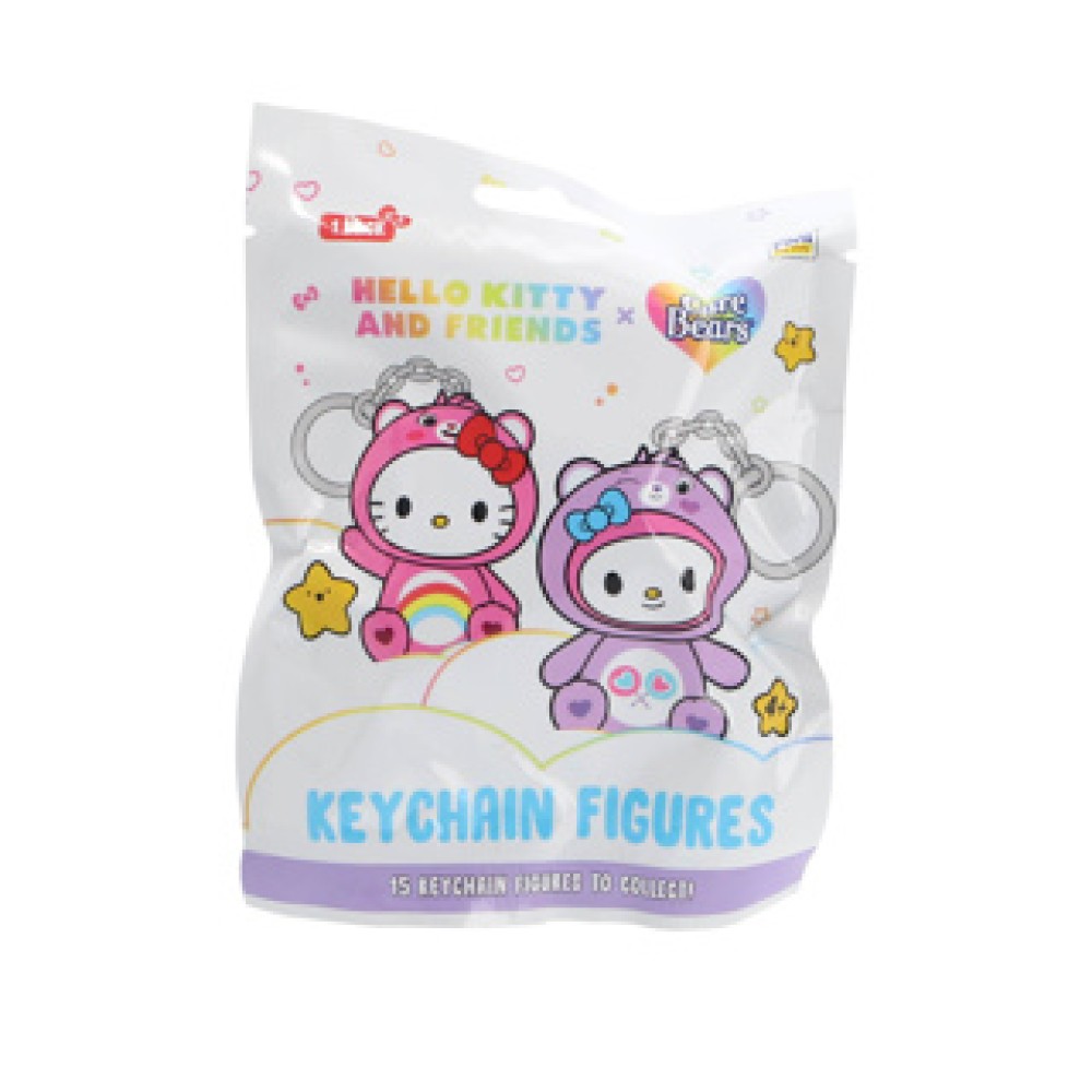 Hello Kitty Care Bears keychain blind bags assorti (assortiment – willekeurige uitvoering)